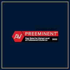 Martindale-Hubbell AV Preeminent Award