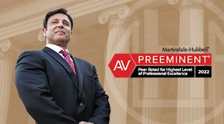 Attorney Omar Habbas Receives AV Preeminent® Rating by Martindale-Hubbell® Photo